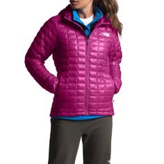 New To Poshmark? Get $10 Off With Sign Up Code: Gottemgoods The Women's Thermoball Eco Jacket Features A New Quilting Pattern And Updated Insulation For Lightweight Warmth, Durability And Packability. It's Also Made With 100% Recycled Fabrics And Fill, Because Gear Should Be Tougher On The Coldand Easier On The Planet. The Use Of Recycled Materials In Our Manufacturing Process Creates Slight Variations In Fabric Color And Texture, Meaning That Every Garment Is Not Just More Sustainable, But Comp Purple Outdoor Outerwear For Spring, The North Face Purple Outerwear For Fall, The North Face Purple Long Sleeve Outerwear, Purple Long Sleeve Outerwear For Outdoor Activities, Grey Winter Coat, North Face Winter Coat, North Face Jacket Women's, Black Winter Jacket, Triclimate Jacket