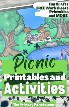 picnic preschool theme Picnic Crafts Preschool Art Projects, Picnic Activities Preschool, Picnic Crafts For Kids, Picnic Theme Crafts, Picnic Theme Ideas