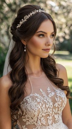 Prom Hairstyles For Long Hair, Hair Trend, Makeup And Hair, Prom Hairstyles, Without Makeup, Free Wedding, Happy Couple, The Happy, Prom Hair