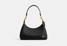 Coach Mini Shoulder Bag, Fall 2024 Purse Trends, Coach Black Purse, Coach Juliet Bag, Coach Purses Aesthetic, Coach Bags Black, Coach Bah, Coach Bag Black, Coach Black Bag