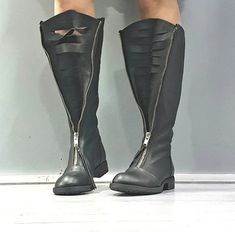 Extravagant Long Boots, Black Leather High Boots, Steampunk Boots, Women Leather Shoes, Gothic Boots , Winter Boots, Long Boots, Black Shoes ❤️ Extravagant designs and high quality fabrics! ❤️ Materials & Care Genuine Leather Clean with a soft cloth and cold water ❤️ Shipping ✈ Ready to ship The time I need to prepare an order for shipping varies. For details, see individual items. Priority shipping is used for all our packages: STANDARD SHIPPING * Shipping to USA & Canada - 10-20 busine Steampunk Boots Women, Long Boots Black, Boots Steampunk, Shoes Gothic, Leather High Boots, Steampunk Shoes, Steampunk Boots, Grunge Boots, Boots Long