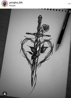 Rose Tattoo On Arm, Skull Rose Tattoos, Stomach Tattoos Women, Meaningful Tattoo Quotes, Wicked Tattoos, Wolf Tattoo Design, Chest Tattoos For Women, Gothic Tattoo