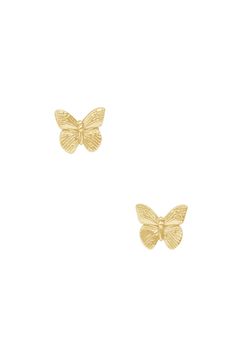 Ellis earrings – five and two jewelry Dainty Earring Pack, Cute Everyday Cheap Earrings, Mini Butterfly, Earring Stack, Butterfly Earrings Gold, Butterfly Stud Earrings, Butterfly Wing Earrings, Butterfly Earrings Stud, Jewelry Accessories Ideas