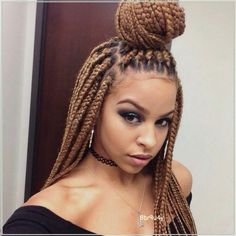 Havana Twists, Fashionable Hairstyles, Blonde Updo, Individual Braids, Medium Box Braids, Crochet Box Braids