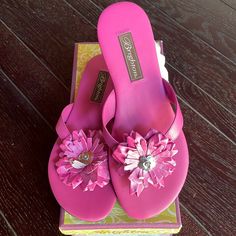 Astor Zinnia Soft Napa Sandal Spring Flip Flops With Removable Insole And Toe Post, Pink Leather Flip Flops For Spring, Pink Leather Flip Flops For Beach, Black Platform Wedges, Slip On Wedge Sandals, Leather Thong Sandals, Open Toed Heels, Leather Slide Sandals, Leather Slides