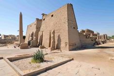 the obelisk in front of an ancient building