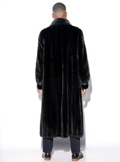 Make a statement in this classy full length mink fur coat for men. The shawl collar coat goes over everything both sporty and elegant - from sport jacket or turtleneck to your most elegant tuxedo! This style is custom-made, please allow approximately 2-6 weeks for delivery. For questions or rush orders, please call (334) 277-7610. Fur Origin: USA/Finland Made in Greece or USA Length: 54 inches May have dye added SKU: 191702 Shawl Collar Coat, Chinchilla Fur, Coat For Men, Mink Fur Coat, Sport Jacket, Fur Blanket, Collar Coat, Mink Fur, Rabbit Fur