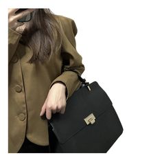 Act like a LADY and think like a BOSS! The Boss Lady Briefcase is the perfect accessory for the modern professional. Crafted with high-quality vegan faux leather and gold accents, this briefcase is both stylish and confident. It's roomy enough to fit a laptop and iPad, and with its top handle and crossbody wearability Rectangular Workwear Shoulder Bag With Gold-tone Hardware, Office Briefcase With Gold-tone Hardware, Rectangular Office Briefcase With Gold-tone Hardware, Black Business Satchel For Fall, Trendy Business Satchel With Hasp Closure, Black Satchel For Business In Fall, Black Satchel For Business Use In Fall, Workwear Satchel Briefcase With Gold-tone Hardware, Gold-tone Hardware Satchel Briefcase For Work