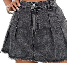 Black Mini Pleated Skirt, Back To School Y2k, Plus Size Denim Skirt, Back To School Clothes, Clothes Y2k, Mini Pleated Skirt, School Skirt, Clothes Fall, Plus Size Denim