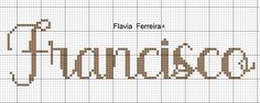 a cross stitch pattern with the word fluma on it