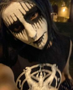 Mayhem Black Metal, Metalhead Guy, Goth Guys, Face Paint Makeup, Swag Makeup, Alternative Makeup