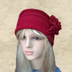 "This felted wool beanie is very warm. It's perfect to wear in fall/winter seasons. The hat is lightweight and easy to wear. It's well match with any outfits. One size fits most an average women's head (21.5\" - 22.5\") Composition: 100% Wool Hand wash in cold water and lay flat to dry. Do not use a dryer! NOTE Actual color may slightly different depending on your monitor. Please contact us if you have any questions for the color." Boho Beanie, Slouchy Beanie Hat, Trendy Hat, Fall Hats, Wool Caps, Warm Winter Hats, Grey Beanie, Hat Beanie, Winter Hats For Women