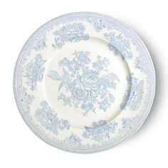 Blue Asiatic Pheasants Plate - Dinnerware - The Well Appointed House Wedding Gift Registry, Signature Dishes, Earthenware Clay, Pottery Plates, China Patterns, Pheasant, China Dinnerware, Hand Engraving, Dinner Table