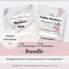 Business planner Planner Small Business, Marketing Checklist, Social Media Stats, Business Foundation, Bundle Business, Marketing Planner, Planning Business, Inspirational Quotes Posters, Media Planner