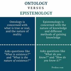 the differences between epistemology and epistemology