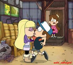 Dipper X Pacifica Kiss, Dipcifica Kiss, Dipper E Pacifica, Gravity Falls Dipper And Pacifica, Dipper And Pacifica Kiss, Pacifica And Dipper, Pacifica X Dipper, Dipper X Pacifica, Pacifica Northwest