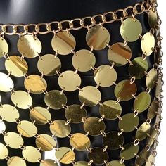 Metal sequin mini skirt. The size is adjustable. SIZE Waist Skirt length Hip 23.62-29.92 12.99 27.56-33.46 Metallic Sequin Mini Skirt For Summer, Gold Skirt For Club And Summer, Gold Sequined Mini Skirt For Summer, Sequin Mini Skirt, Sequin Mini Skirts, Sequin Mini, Skirt Length, Waist Skirt, Mini Skirt