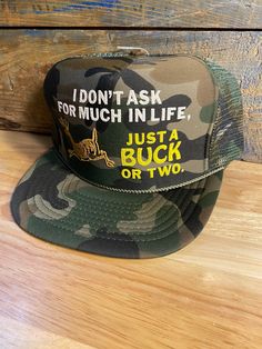 Hat is brand new. Never worn or used. Hat is adult size. Check out pictures to see what you get. Free shipping inside the USA. Hat will be shipped in a box. Camo Trucker Hat, Hunting Camo, Budweiser Beer, Puff Print, Vintage Cap, Vintage Mickey Mouse, Collar Tshirt, Black Cap, Vintage Mickey