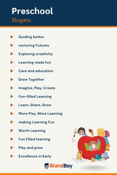 a poster with the words preschool and children's learning activities in english or spanish