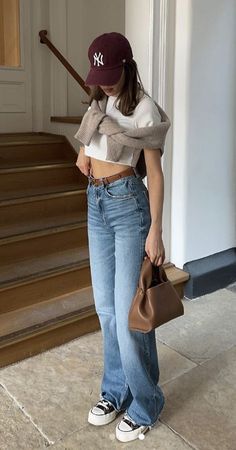 Denim Polo Outfit Women, Olivia Dunne, Coachella Outfits, Look Put Together, Classy Outfits For Women, Look Formal, Fashion Tops Blouse, Come And Go