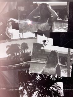 #lanadelrey #floridakilos Ultraviolence Aesthetic, Florida Kilos, Pool Landscaping, Vintage Photography, Lana Del Rey, Palm Trees, Florida