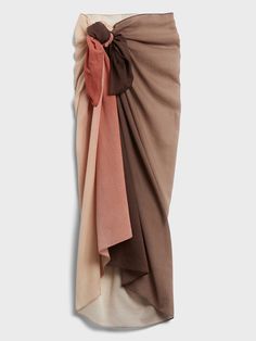 Ombré Cotton Sarong | Banana Republic Chic Beach Cover-up Sarong With Tie-side, Chic Tie-side Sarong For Beach Cover-up, Chic Tie-side Bottom Sarong For Beach Cover-up, Bohemian Wrap Skirt For The Beach, Bohemian Brown Scarf For Beach, Bohemian Brown Scarf For The Beach, Chic Brown Summer Scarf, Bohemian Brown Scarves For Beach, Bohemian Brown Scarves For The Beach