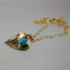 Turquoise 14K Gold Filled Heart Necklace, Handmade, Love Necklace, Wedding, Heart Necklace, Turquois Handmade Dainty Gold Turquoise Necklace, Dainty Handmade Gold Turquoise Necklace, Dainty Gold Turquoise Necklace As Gift, Turquoise Heart-shaped Wedding Jewelry, Turquoise Heart Wedding Jewelry, Gold Minimalist Turquoise Necklace Gift, Turquoise Birthstone, Wrapped Necklace, Necklace Turquoise