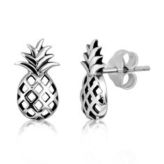 PRICES MAY VARY. More Pineapple Jewelry available in our store. Please search Amazon for "WithLoveSilver Strawberry" Marked .925 Sterling Silver Packaging: Black Velvet Jewelry Weight : 0.9 g Elevate your summer style with these delightful 925 Sterling Silver Cute Tropical Fruit Pineapple Summer Stud Earrings designed exclusively for women. Crafted with precision and attention to detail, these earrings exude the essence of summer with their whimsical pineapple motif. Made from premium sterling s Fruit Pineapple, Pineapple Jewelry, Pineapple Earrings, Summer Earring, Stud Earrings For Women, Tropical Fruit, Velvet Bag, Metal Stamping, 925 Sterling Silver Jewelry