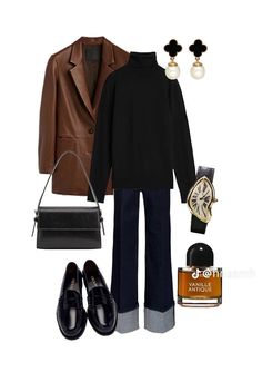 Corporate Outfits, Stylish Work Outfits, 가을 패션, Autumn Outfit, Outfit Inspo Fall, Professional Outfits, Basic Outfits, Looks Style, Lookbook Outfits