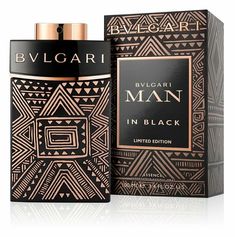 Bvlgari Man In Black Limited Edition Essence by Bvlgari  3.4 fl oz/100 ml Eau de Parfum Spray for Men Top notes: exotic spices, rum Middle notes: flowers, musk Base notes: oriental notes, resin, guaiac wood An Amber Spicy fragrance. An aroma highlighted by a bouquet of fragrant aromatic, warm spicy and sweet scented tones with a lingering quality of softer fragranced floral, woody and spicy hints. Bvlgari Man In Black, Bvlgari Aqva, Bvlgari Man, Boss The Scent, Man In Black, Perfume Reviews, Perfume Store, Men In Black