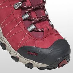 The odds that you'll avoid rainy weather decrease with every new day on the trail, so whether you're headed out for a weekend getaway, a week-long adventure, or you just quit your job for a few months of trail-rambling, you're going to want the added assurance and support of the Oboz Bridger Mid B-Dry Wide Hiking Boot. This special wide version tacks on some added room to its already roomy toe box, perfect for hikers with wider feet or those who want to do some serious sock-layering. Waterproof Adventure Boots With Round Toe, Gore-tex Waterproof Boots With Rubber Sole For Adventure, Weatherproof Round Toe Walking Shoes For Outdoor Work, Weatherproof Walking Shoes With Round Toe, Durable Round Toe Boots For Outdoor, Waterproof Round Toe Boots For Outdoor, Waterproof Round Toe Outdoor Boots, Durable Round Toe Outdoor Boots, Durable Outdoor Boots With Round Toe