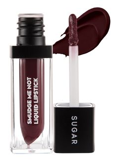 SUGAR Cosmetics Liquid Lipstick Smudge Me Not Liquid Lipstick - 25 Very Mulberry Loreal Lipstick, Merry Berry, Bottom Lip, Brow Definer, Upper Lip, Coffee Date, Fine Wine, Matte Lipstick, Beauty Essentials