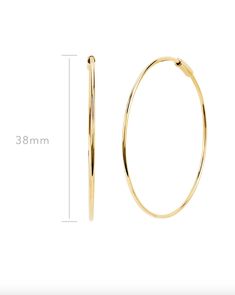 THE PERFECT GOLD HOOP EARRING | EF-60451 Inner diameter: 38 mm Finished with an infinity closure Sold as a pair Available in 14k yellow gold The Perfect Gold Hoop Earrings, crafted from luxurious 14k gold and designed to elevate your everyday style. These hoops feature a sleek and timeless infinity closure, adding a touch of sophistication to your look. With an inner diameter of 38 mm, they are sized for effortless everyday wear, making them a versatile addition to your jewelry collection. Sold Luxury Yellow Gold Hoop Earrings, 14k Yellow Gold Round Hoop Earrings, Classic Yellow Gold Round Hoop Earrings, Classic Round Yellow Gold Hoop Earrings, Tarnish Resistant Yellow Gold Round Hoop Earrings, Minimalist Gold Hoop Earrings With Diamond Cut, Minimalist Diamond-cut Yellow Gold Hoop Earrings, Yellow Gold 14k Round Hoop Earrings, Yellow Gold Hoop Jewelry With Gold Clasp