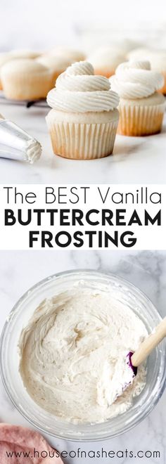 the best vanilla buttercream frosting recipe