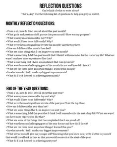 Weekly Questions To Ask Yourself, Weekly Review Questions, Weekly Reflection Questions, Goal Setting Journal Prompts, Goal Setting Questions, Goals Questions, Weekly Reflection, Handmade Planner, Planner Review