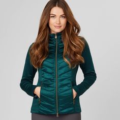 Nwt In Us Size 8. Sold Out In This Color And Size Stores. Perfect For Those Chillier Days, The Dynamique Jacket Has A Super Soft Lining And Padded Chevron Satin Panelling In Color Green (“Spruce”) With Gold Embellishments. Double Zipper Allows For Comfortable Riding/Sports/Movement. The Shaped Fit Creates A Flattering Outline While The Detailing Of The Front Double Zipped Pockets, Full Zip Closure And Lemieux Badge Give A Refined Finish. Please Check Measurement Chart Above For Specific Sizing. Fitted Track Jacket For Workwear In Fall, Quilted Fitted Outerwear For Work, Fitted Quilted Outerwear For Work, Elegant Long Sleeve Quilted Jacket For Fall, Fitted Quilted Jacket For Fall Workwear, Fitted Long Sleeve Quilted Jacket For Fall, Fitted Green Track Jacket For Winter, Fitted Quilted Long Sleeve Outerwear, Fitted Track Jacket For Fall Layering