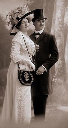 Vintage Couples, Fair Lady, Edwardian Fashion, Vintage Portraits