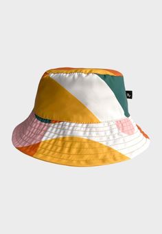 Our bucket hats are back this season! We have different types of prints in water-proof fabric, from the brightest print to the most sober monochromatic style. Our hats have a classic design, they are reversible, and their fabric is soft and breathable for a perfect and comfortable fit. Choose your favorite and go for a walk! DETAILS: - Double sided hat  - Windbreaker - Antifluid - Solar protection - Water resistant - 100% polyester Would you like to know more about our products? Please head to pluvorain.com If you like to know more about our fabrics: https://www.lafayettesports.us/technologies-1 PLUVO: Our initial goal was to create distinctive, reliable, and durable outdoor clothing. At this point, we are pleased to say that our products have been recognized not only for their functionali Summer Outdoor Hat With Graphic Print, Retro Multicolor Hats For Outdoor, Multicolor Bucket Hat For Outdoor Use, Yellow Cotton Bucket Hat For Outdoor, Multicolor Reversible Hats For Outdoor, Monochromatic Style, Bucket Hat Fashion, Solar Protection, Waterproof Clothing