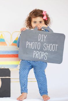 DIY Photo Shoot Props for Kid's Photo Shoot Diy Photography Props Cheap, Diy Photoshoot Props Ideas, Photo Prop Ideas, Diy Photo Shoot, Photoshoot Accessories, Meri Cherry, Photo Shoot Props, Photography Birthday