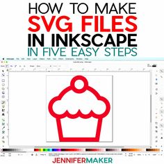 how to make svg files in inkscape in five easy steps with step by step instructions