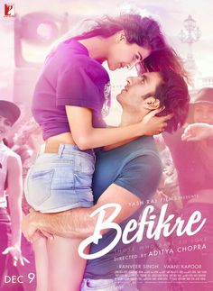 the poster for befike is shown with a man holding a woman in his arms