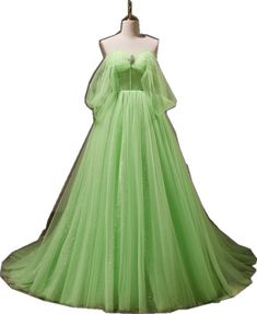 Elegant Green Off-shoulder Ball Gown, Elegant Off-shoulder Green Ball Gown, Green Off-shoulder Gown For Wedding, Green Off-shoulder Ball Gown For Prom, Green Off-shoulder Gown For Prom, Off-shoulder Green Gown For Prom Season, Green Off-shoulder Gown For Prom Season, Green Off-shoulder Prom Dress, Green Ball Gown With Sweetheart Neckline For Prom