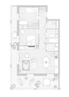 the floor plan for a two bedroom apartment with an attached bathroom, living room and dining area