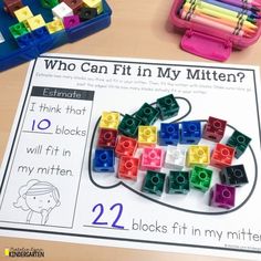 a printable worksheet with legos on it and other toys in the background