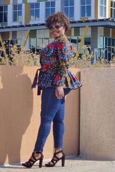 (1) African Print Long Sleeved Peplum Blouse Ankara peplum top, African print top, peplum top, Ankara top, blouse – Duma Mbili African Peplum Top Outfits, Ankara Blouse Styles Peplum, Latest Ankara Peplum Tops, African Peplum Top, African Print Peplum Top, African Dashiki, African Print Tops, Summer Maxi, Peplum Blouse