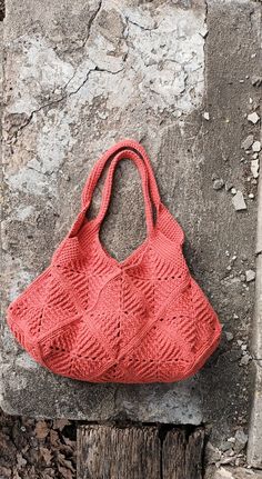 Cute handmade summer bag Bohemian Pink Crochet Bag, Pink Bohemian Crochet Shoulder Bag, Pink Bohemian Crochet Bag For Everyday Use, Pink Bohemian Crochet Bag For Everyday, Bohemian Square Crochet Bag With Braided Handles, Bohemian Crochet Bag With Large Capacity And Double Handle, Bohemian Crochet Shoulder Bag For Everyday Use, Bohemian Crochet Bag With Double Handle And Large Capacity, Bohemian Crochet Shoulder Bag For Daily Use