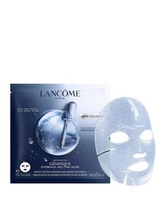 Lancôme - Advanced Génifique Hydrogel Melting Sheet Mask, Single Mask Penyimpanan Makeup, Night Time Skin Care Routine, Nighttime Skincare, Holiday Beauty, Mascara Facial, Skin Radiance, Sheet Mask, Aang, Skin Elasticity