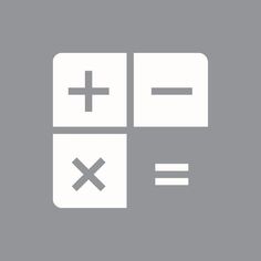 an image of two square icons with one plus and one minus on the opposite side