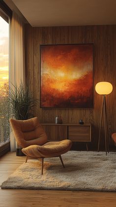 "Workshop Ideas: Mid-Century Modern Interior Design Inspiration" Twilight Lighting, Mid Century Modern Interior Design, Cozy Rugs, Workshop Ideas, Timeless Aesthetic