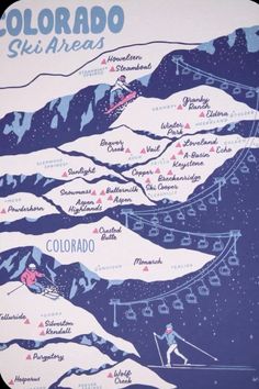 a map of the ski areas in colorado